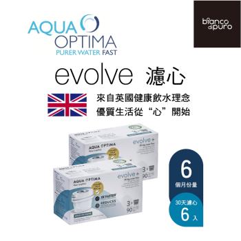 【歐洲 bianco di puro】Aqua Optima Evolve 濾心(6入組)