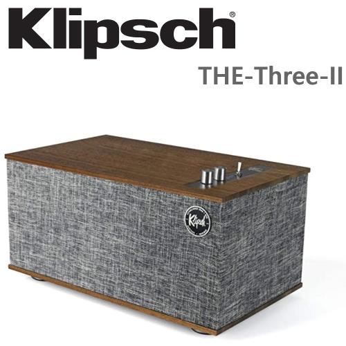 美國古力奇 Klipsch The Three II 專業調教立體聲 全音域 無線藍芽喇叭 布朗棕