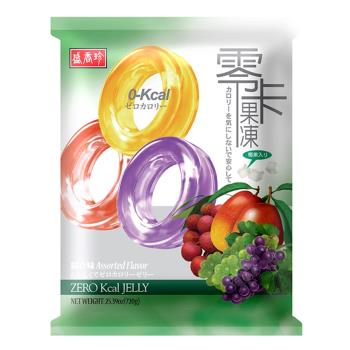 【盛香珍】零卡小果凍-綜合風味720g/包
