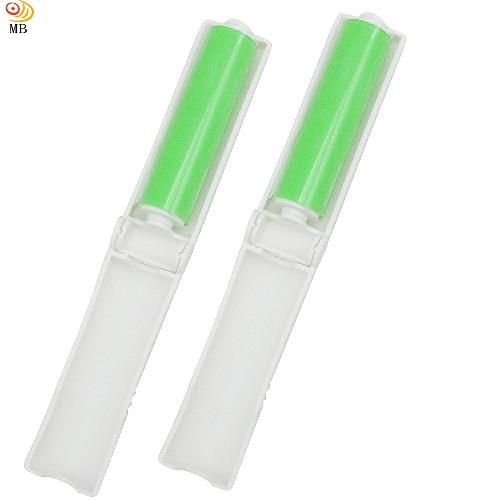 月陽超值2入迷你型可重覆使用黏膠除塵除塵滾筒黏毛器(I-072)