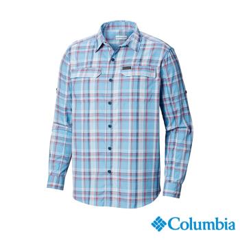 Columbia哥倫比亞 男款-UPF50快排長袖襯衫 UAE06490