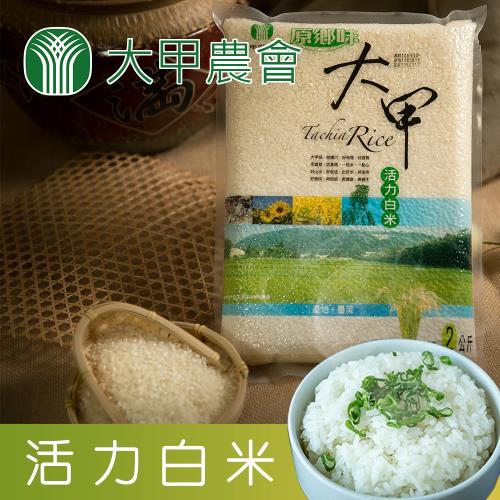 大甲農會活力白米 2kg 包 2包一組 精選白米 Etmall東森購物網