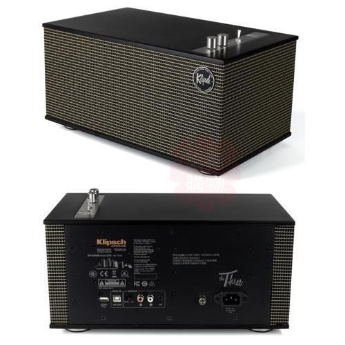 Klipsch The Three II 台灣公司貨(藍芽無線音樂串流系統喇叭)黑色