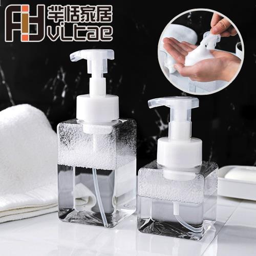 Fit Vitae羋恬家居 泡沫慕斯起泡分裝壓瓶(大小雙入組)