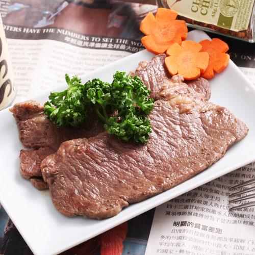 超磅 澳洲穀飼超嫩肩牛排3包18片(600g/共6片/包)