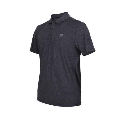 FIRESTAR 男彈性短袖POLO衫-反光 涼感 短袖上衣 高爾夫 網球 羽球