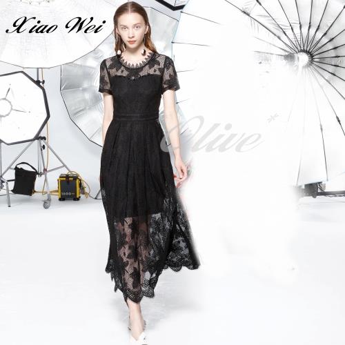 CHENG DA 春夏專櫃精品時尚流行短袖洋裝 NO.213065(出清款)