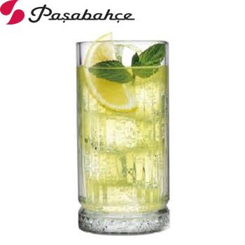 土耳其Pasabahce玻璃條紋果汁杯445cc-二入組