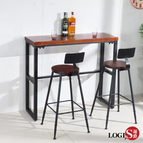 LOGIS 美式簡約長條吧台桌  高腳桌 展示桌 靠牆桌 SQ-121