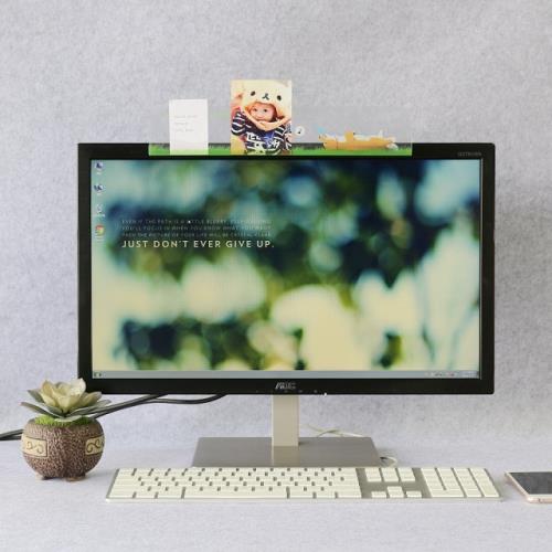  OSHI歐士  電腦螢幕留言備忘版-飛盤狗-2入組/MEMO夾/禮物/辦公用品/便利貼留言板