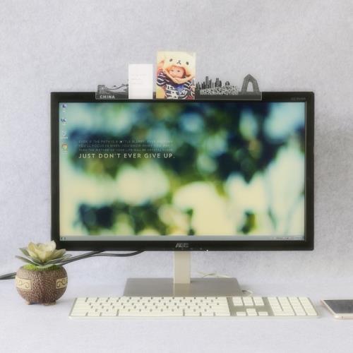 OSHI歐士  電腦螢幕留言備忘版-中國-2入組/MEMO夾/禮物/辦公用品/便利貼留言板