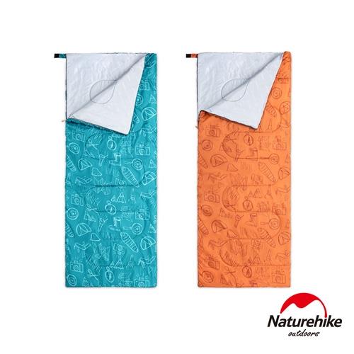 Naturehike S150舒適透氣便攜式信封睡袋 童趣款