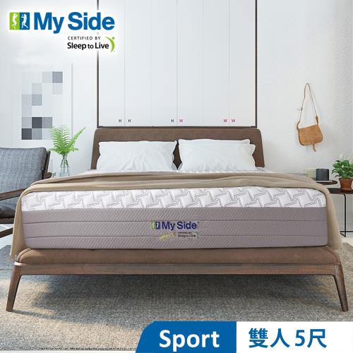 美國 My Side Sport 獨立筒 彈簧床墊-雙人5尺