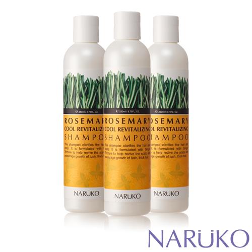 NARUKO 牛爾 迷迭香髮絲濃密洗髮精3入