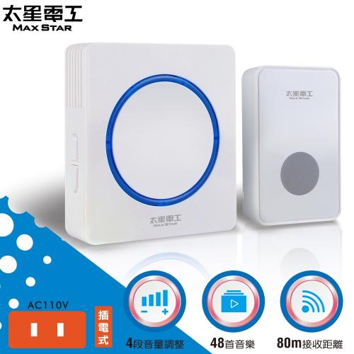 太星電工 SKANDIA 大音量新穎音樂門鈴/插電式 DRE289 