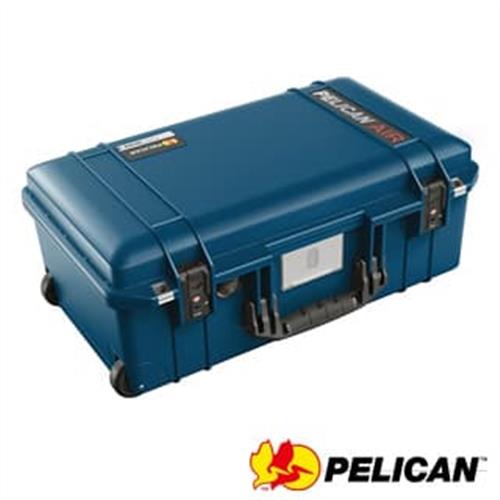 美國 PELICAN 1535TRVL Air 輪座拉桿超輕氣密箱-(藍)