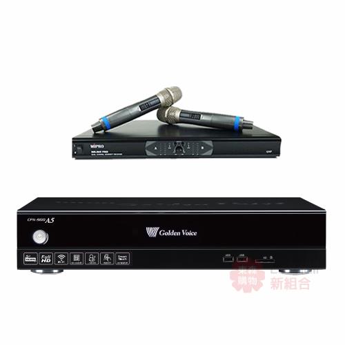 金嗓 Golden Voice CPX-900 A5卡拉OK點歌機 4TB+MIPRO MR-865 PRO無線麥克風