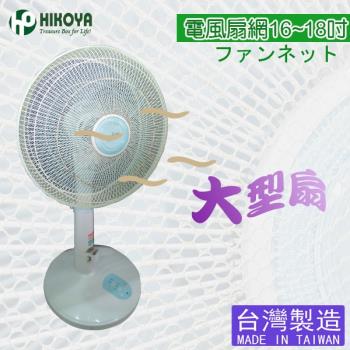 HIKOYA 電風扇防塵防護網16-18吋(優選5入)