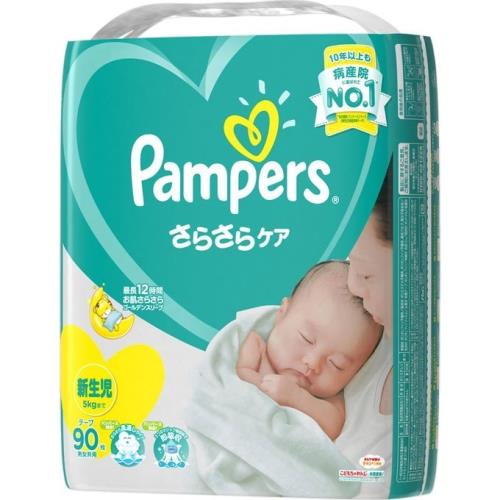 PAMPERS 全新巧虎黏貼尿布-NB90,S82,M64,L54片x4包