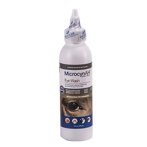 【MicrocynAH 麥高臣】洗眼水 所有年齡階段的動物 清洗眼部雜質_4oz