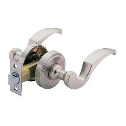 加安 LYK603 60mm 銀色 水平把手 防盜鎖 管型 把手鎖 水平鎖 板手 門鎖 適用一般房門 鋁硫化銅門 通道門