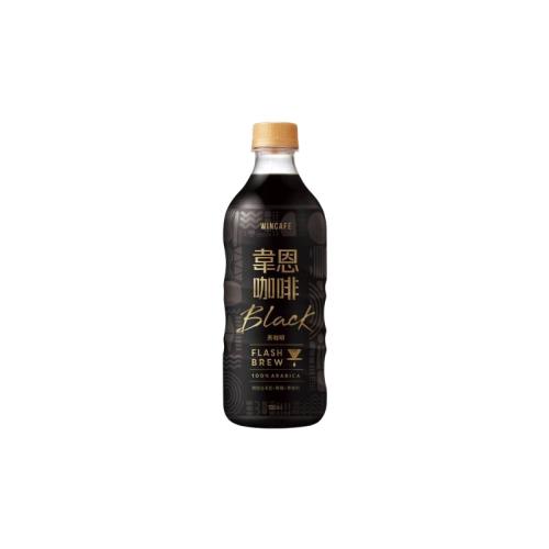 【黑松】 韋恩Flash Brew閃萃黑咖啡500ml (24入)