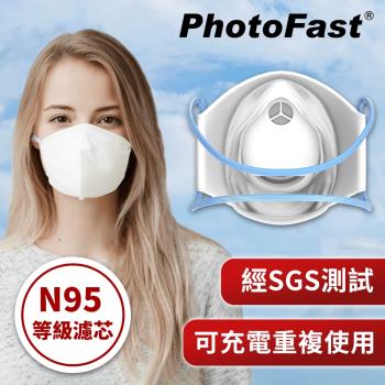 PhotoFast 口罩型 智慧行動空氣清淨機 AM-9500 ＋專用濾芯片90入