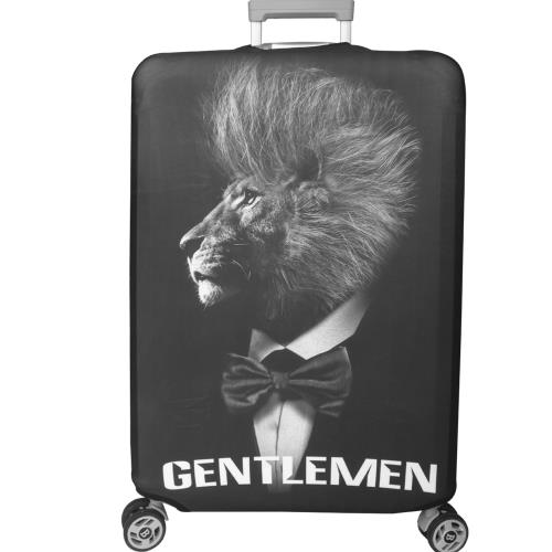 新款拉鍊式行李箱防塵保護套 行李箱套(紳士型男25-28吋)