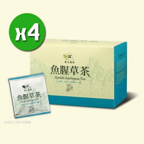 【台東原生植物】魚腥草茶x4盒(20包/盒)