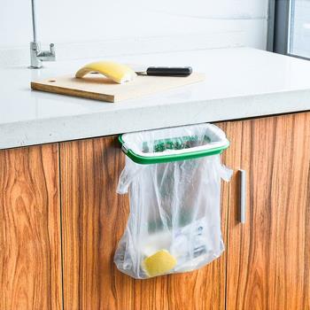 綠白色流理台專用廚餘垃圾袋密封夾(2入)