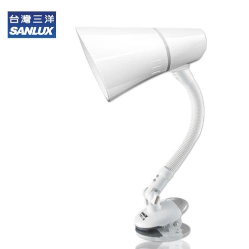 SANLUX 台灣三洋 LED燈泡夾燈護眼檯燈(角度可調)SYKS-03