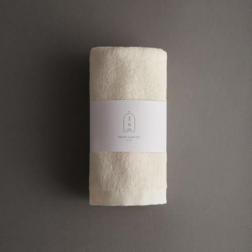 DAVID  MAISIE 100％有機棉柔軟毛巾 樸實米