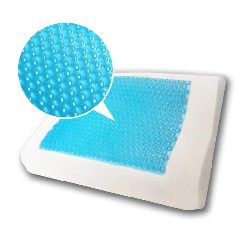 [OCEAN GOLD]涼感凝膠曲線記憶枕(台灣製造)