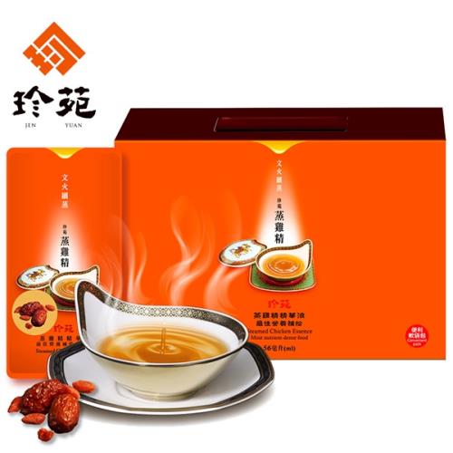 [珍苑]蒸雞精 紅棗枸杞雞精9入
