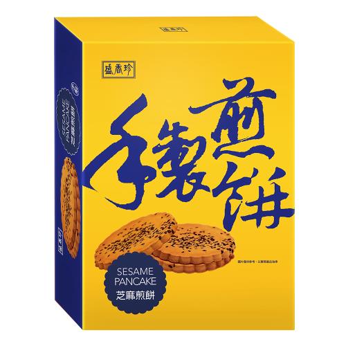 【盛香珍】手製煎餅-芝麻210g/盒