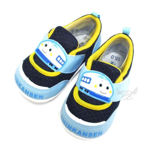 台灣製新幹線兒童鞋子透氣鞋休閒鞋藍色12.5-15cm 6選1(95711550)【卡通小物】