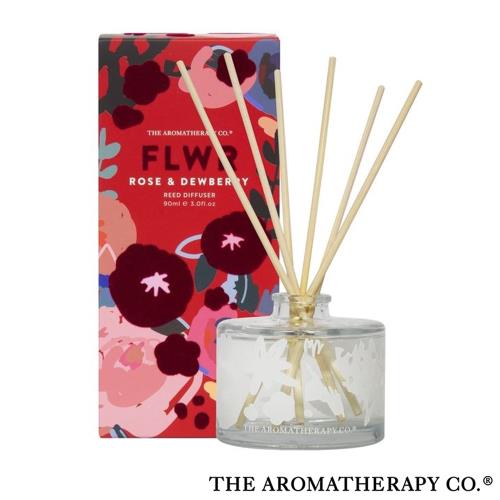 紐西蘭 Aromatherapy Co FLWR 系列 Rose  Dewberry 玫瑰野莓 90ML 室內擴香