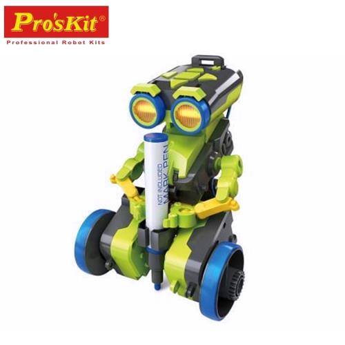 台灣製造Proskit寶工3合1按鍵編程機器人GE-897(齒輪原理;掃地機器人/小畫家/神射手)Programming程式設計科學玩具科玩