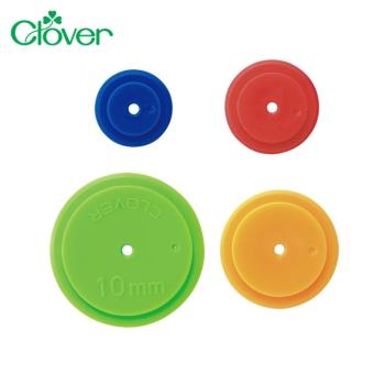 日本可樂牌Clover縫份圈縫份輪4入組57-489(圓形直徑3mm、5mm、7mm、10mm)描線輪奇異輪描線圈縫份器 適拼布縫紉手作娃娃