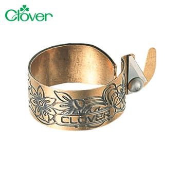 日本可樂牌Clover復古便利系黃銅切線指套切線戒指57-535(不鏽鋼刃)拼布割線器切線器斷線器切線套