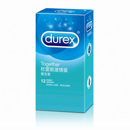 Durex杜蕾斯 激情裝衛生套12入 保險套 安全套