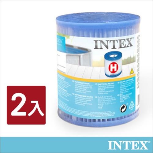 INTEX 游泳池配件-簡易濾水器濾心桶(2入組)(29007E)