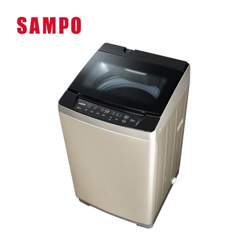 下單折_SAMPO 聲寶 10公斤 窄身變頻直立式洗衣機 ES-K10DF
