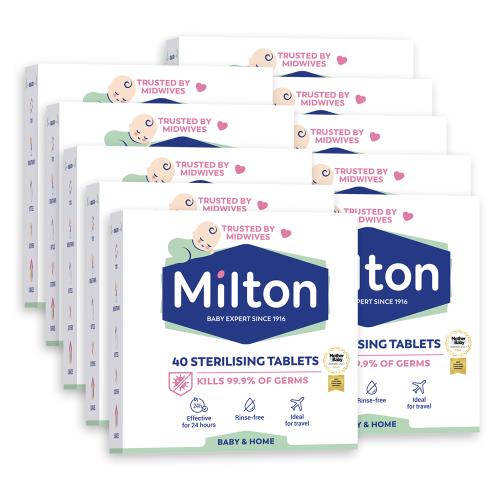 Milton米爾頓 嬰幼兒專用消毒錠 10盒優惠組