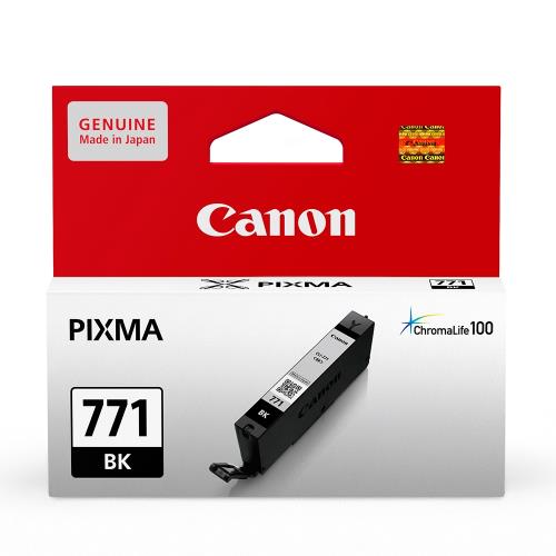 CANON CLI-771XL-BK 原廠淡黑色高容量墨水匣