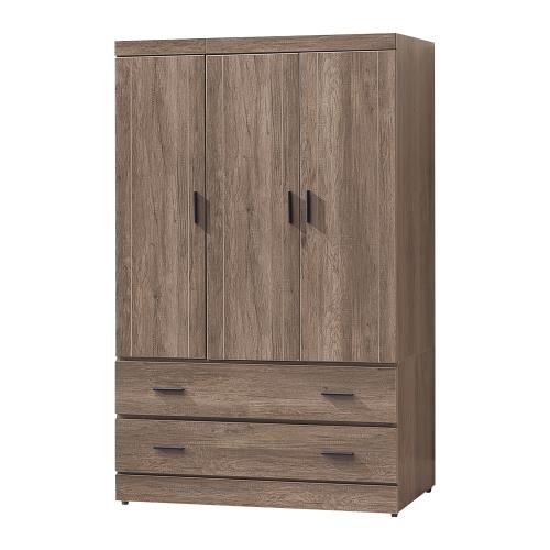 Boden-貝恩3.8尺三門二抽衣櫃