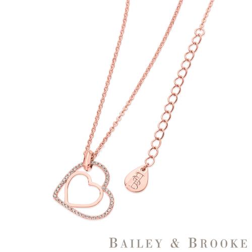 【Bailey  Brooke】愛爾蘭精品 彩鑽項鍊-珍愛系列  (117242)