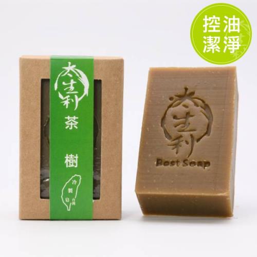 【太生利】100%台灣冷製手工皂(茶樹皂)