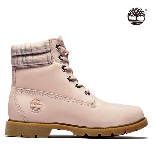 Timberland 女款淺粉色磨砂革6吋靴A2BBR662