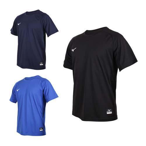 MIZUNO 男棒球練習短袖T恤-美津濃 吸濕速乾 運動 上衣 台灣製